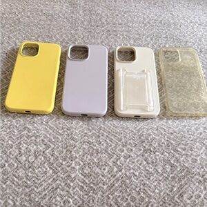 🍎📱4 iPhone 12 Pro Max cases (with card holder)